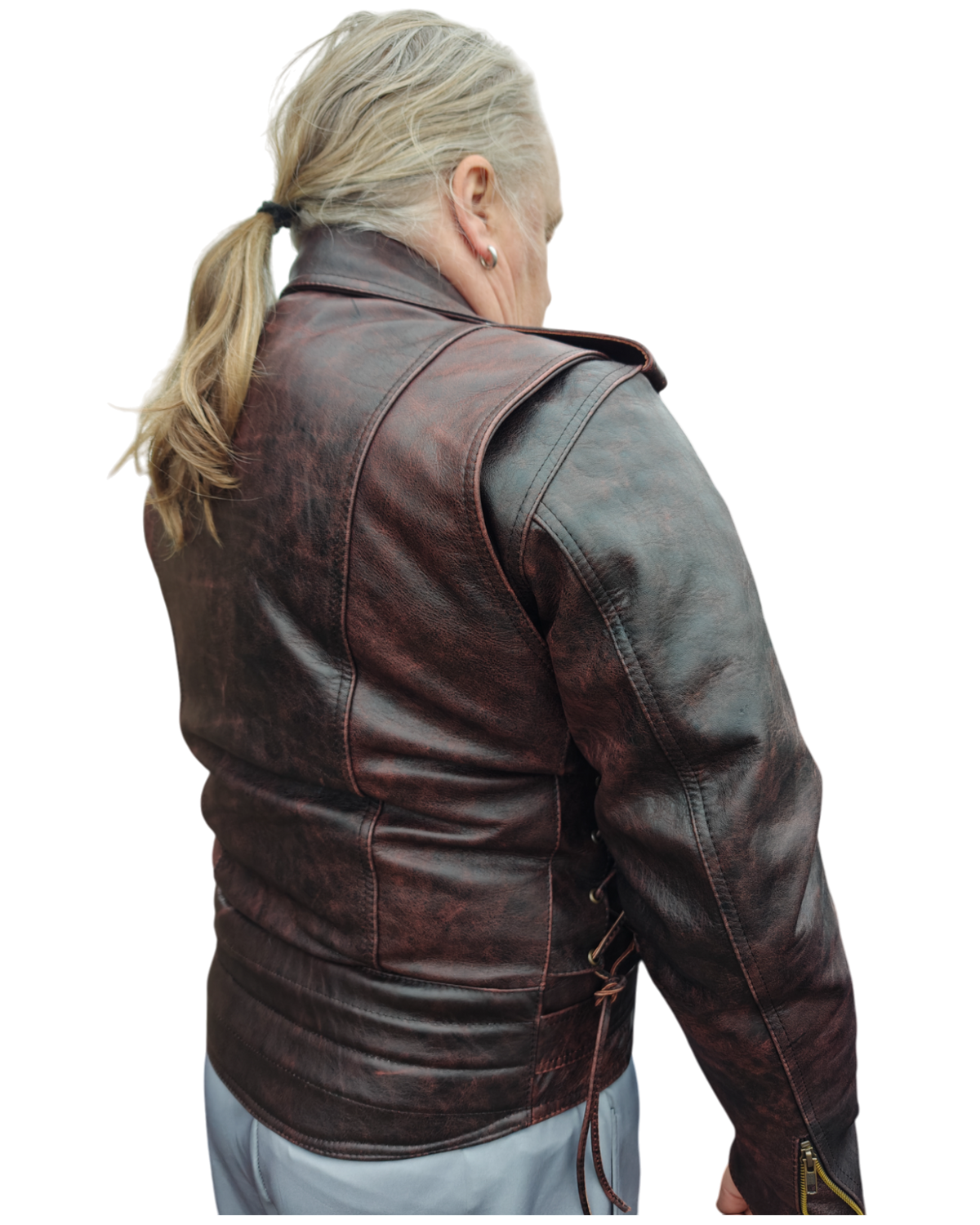 Ledmar MOTORCYCLE JACKET k02 – Perinteinen Nahkarotsi